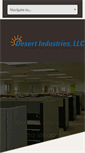 Mobile Screenshot of desertindustriesllc.com